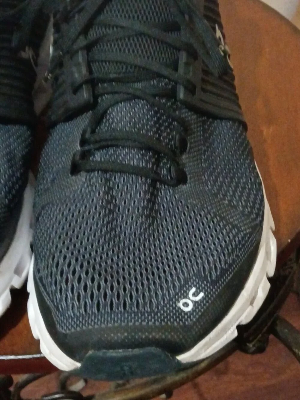On Cloud Shoes Mens Size 12.5 Black CloudTec Swiss Engineering Running Sneakers